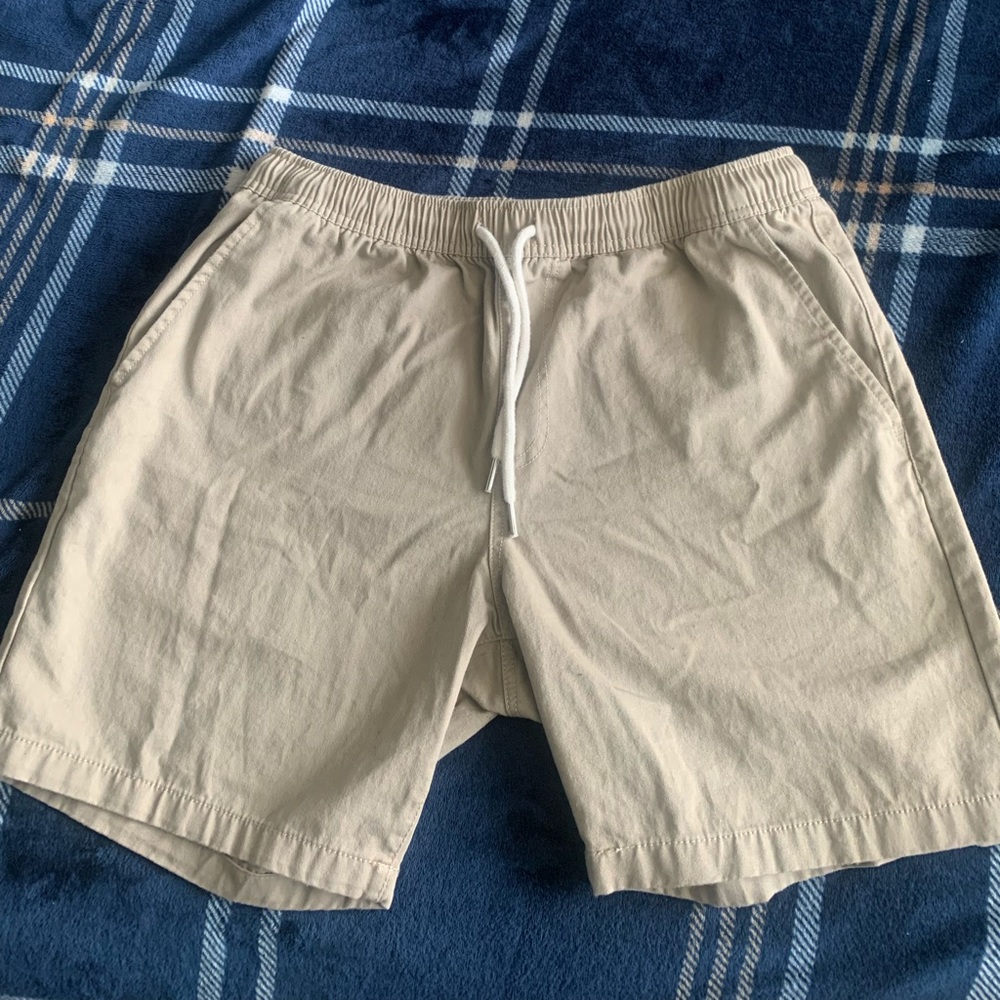 Forever 21 Khaki Drawstring Shorts